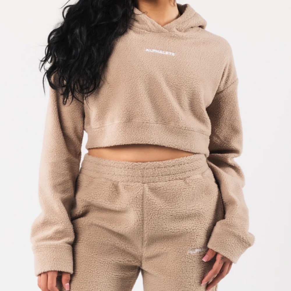 ALPHALETE CROPPED KING HOODIE